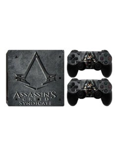 داتا فروج ملصق حماية بطبعة من لعبة "Assassins Creed" لجهاز بلايستيشن 4 برو وذراعي التحكم  - Image 3