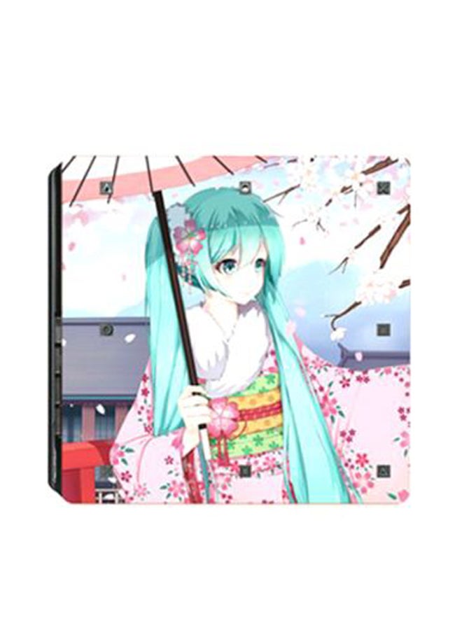 DATA FROG - Anime Print Skin For PlayStation 4 Slim Console And Controller - Image 1