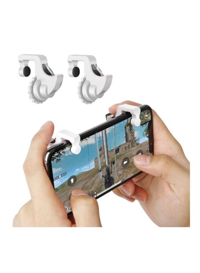 Okteq 2-Piece L1R1 PUBG Mobile Wireless Trigger Controller Set For Apple iPhone/Android  - Image 3