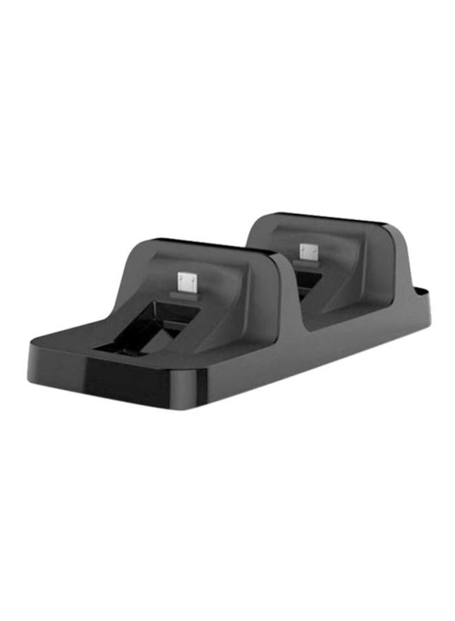 DOBE - Dual Wireless Charging Dock For PS4 Gaming Controllers - Black - Image 1