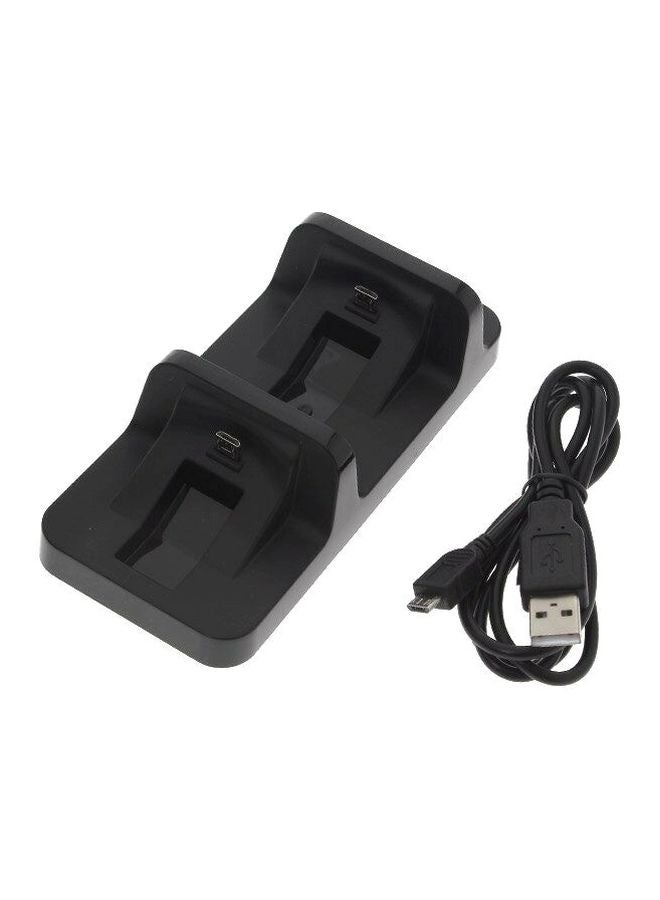 DOBE - Dual Wireless Charging Dock For PS4 Gaming Controllers - Black - Image 1