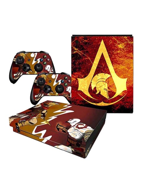 Assassin's Creed Printed Sticker For Xbox One X