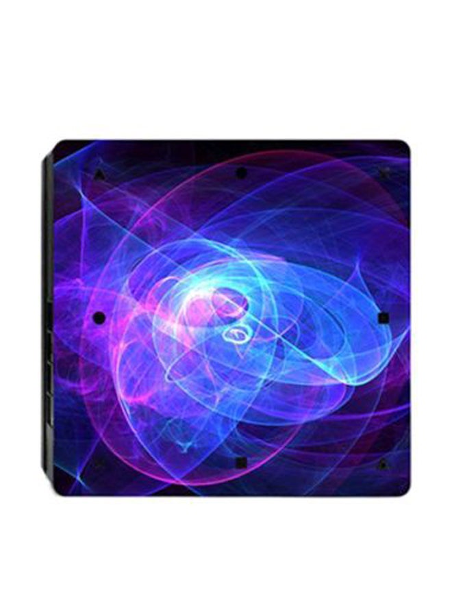 DATA FROG - 3-Piece Printed Sticker For PlayStation 4 Slim Console And Controller - Image 1