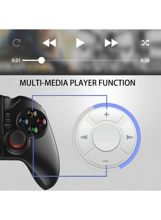 Ipega - Tomahawk Wireless Gaming Controller - Black - Image 1