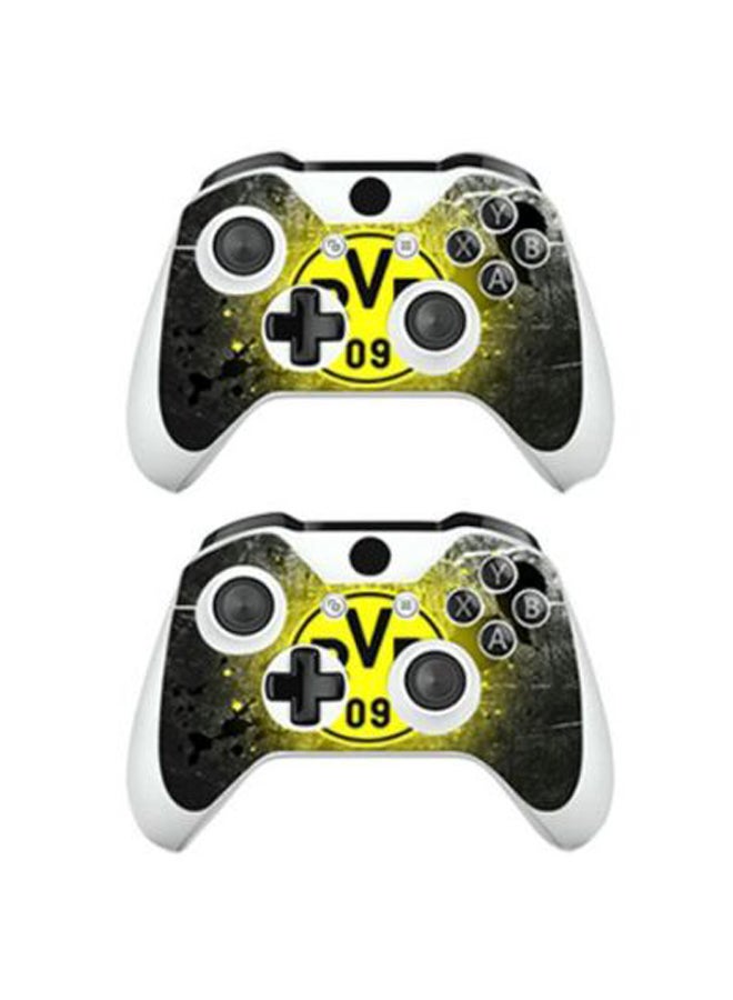 داتا فروج - ملصق بطبعة BVB لجهاز الألعاب اكس بوكس وان S وذراع التحكم الخاصة به من 3 قطع - Image 1