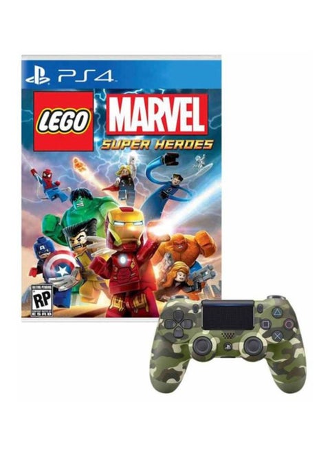 LEGO Marvel Super Heroes (Intl Version) With DualShock 4 Wireless Controller - adventure - playstation_4_ps4