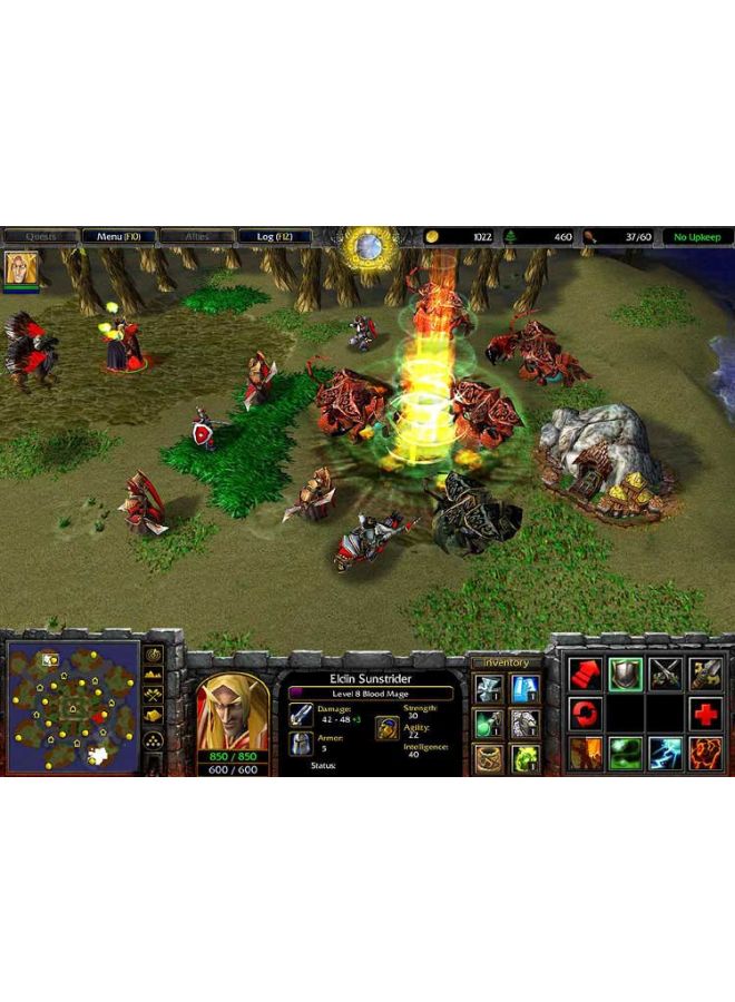 BLIZZARD ENTERTAINMENT - Warcraft III: The Frozen Throne (Intl Version) - strategy - pc_games - Image 1