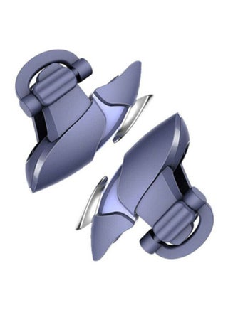 2-Piece Gamepad Trigger Controller - Blue/Silver - Wireless - v1597079741/N26078530A_1