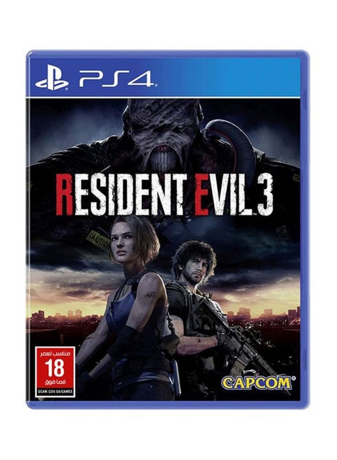 Resident Evil 3 - English/Arabic - (KSA Version) - Action & Shooter - PlayStation 4 (PS4)