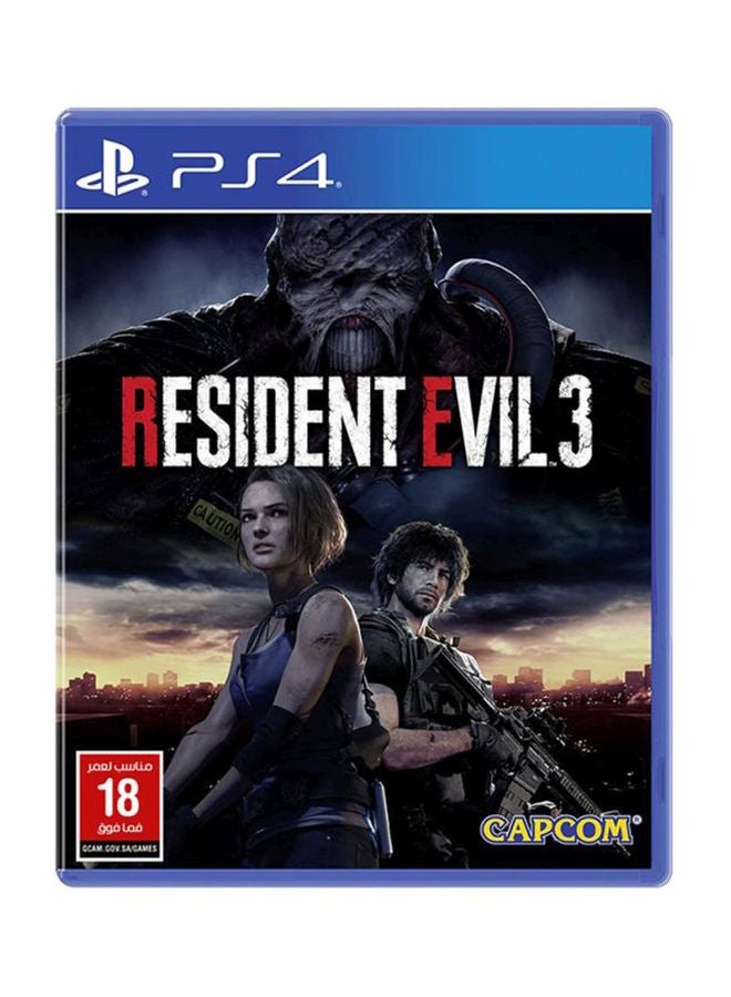 CAPCOM - Resident Evil 3 - English/Arabic - (KSA Version) - Action & Shooter - PlayStation 4 (PS4) - Image 1