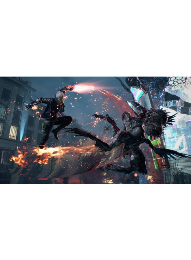 Bethesda - Devil May Cry 5 With DualShock 4 Wireless Controller - English/Arabic - (KSA Version) - Adventure - PlayStation 4 (PS4) - Image 1