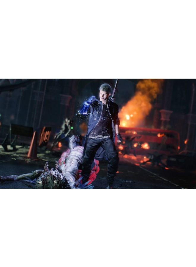 Bethesda - Devil May Cry 5 With DualShock 4 Wireless Controller - English/Arabic - (KSA Version) - Adventure - PlayStation 4 (PS4) - Image 1
