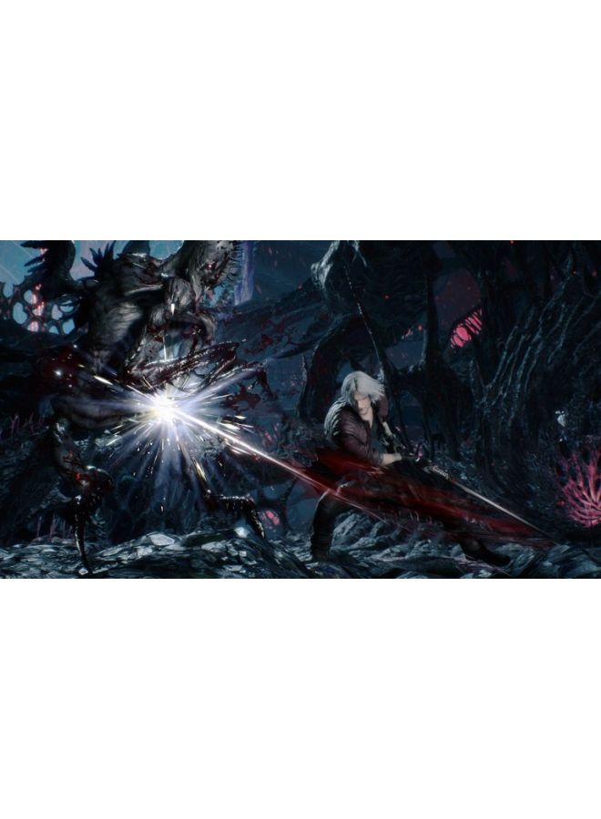 Bethesda - Devil May Cry 5 With DualShock 4 Wireless Controller - English/Arabic - (KSA Version) - Adventure - PlayStation 4 (PS4) - Image 1