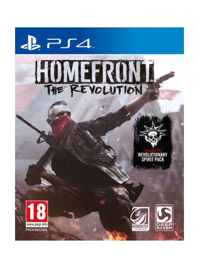Bethesda - Homefront: The Revolution (Intl Version) With DualShock 4 Wireless Controller - action_shooter - playstation_4_ps4 - Image 1