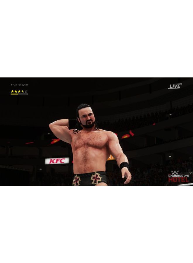 2K - WWE 2K19 (Intl Version) With DualShock 4 Wireless Controller - Fighting - PlayStation 4 (PS4) - Image 1