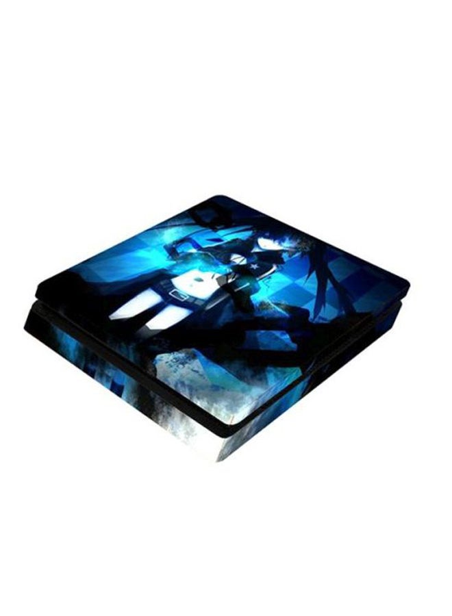 Anime Print Skin For PlayStation 4 Slim Console And Controller