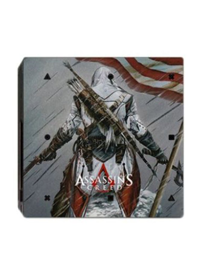 داتا فروج - ملصقات بطبعة من لعبة "Assassins Creed" لجهاز سوني بلايستيشن 4 برو وذراعي التحكم عن بعد - Image 1