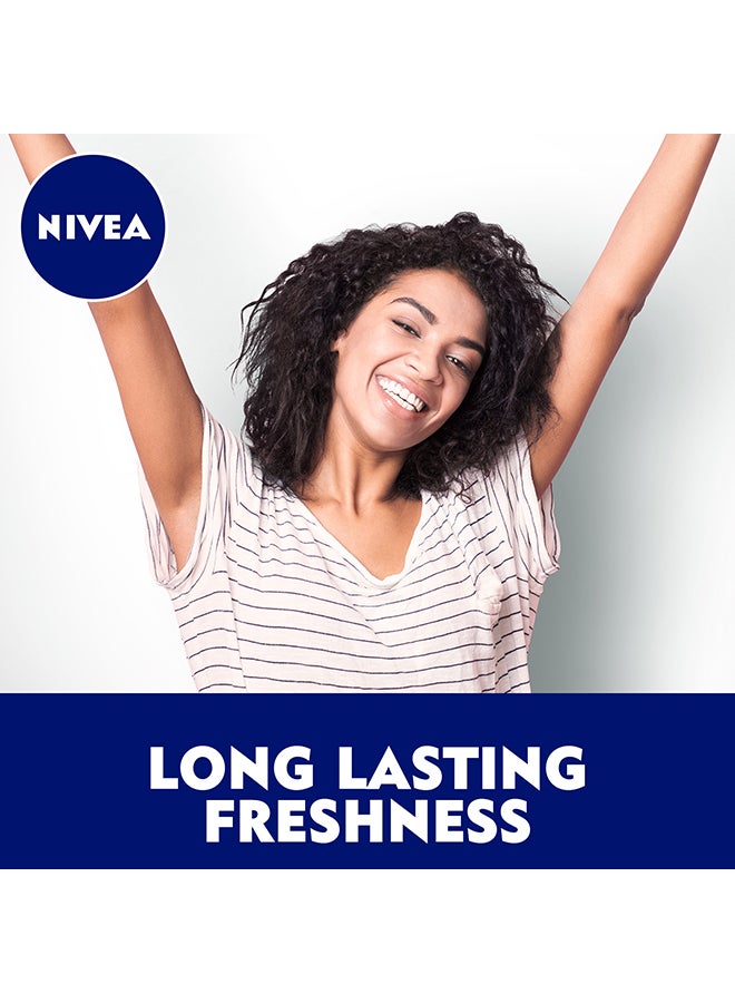 نيفيا مضاد تعرق أصلي للنساء بلاك اند وايت ببكرة دوارة بدون آثر 2 x 50ملليلتر - Image 2