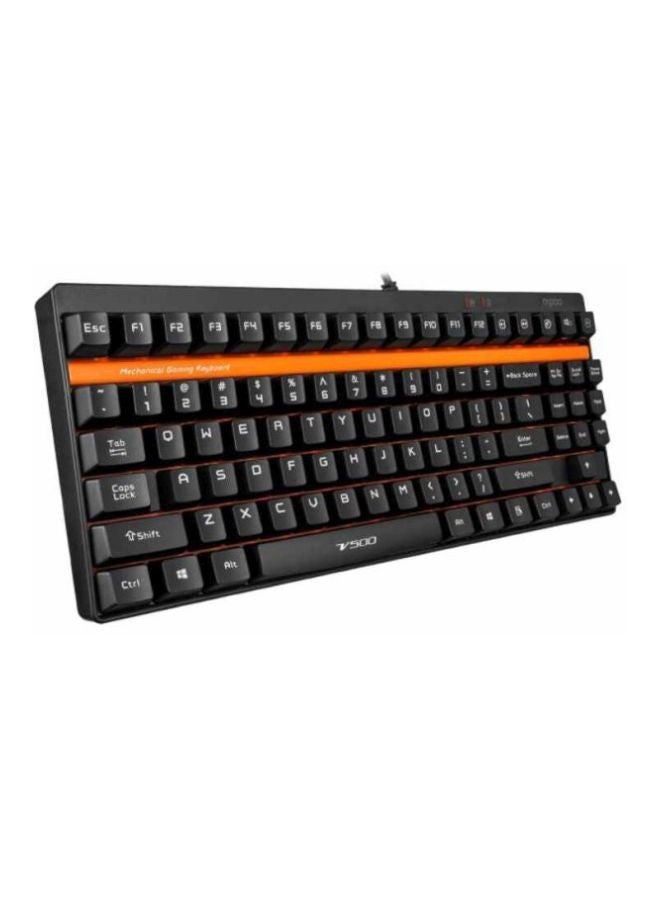 Rapoo - Wired RGB Backlit Mechanical Gaming Keyboard - Image 1