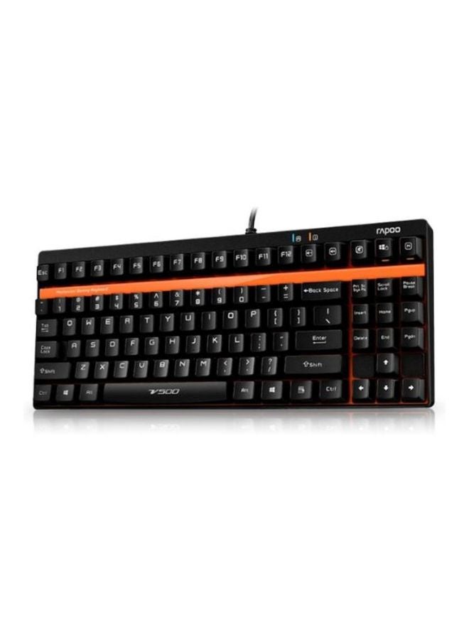 Rapoo - Wired RGB Backlit Mechanical Gaming Keyboard - Image 1