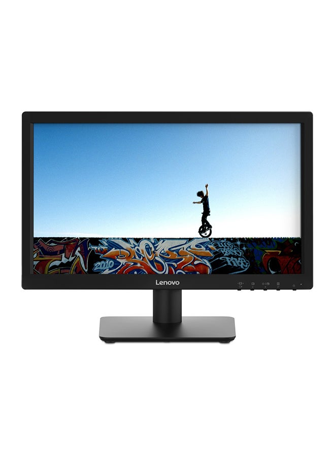 Lenovo - 18.5 inch Display with 409.8x230.4 mm Area and Twisted Nematic panel, 1366x768 Resolution, Black, 61E0KCT6UK Black - Image 1