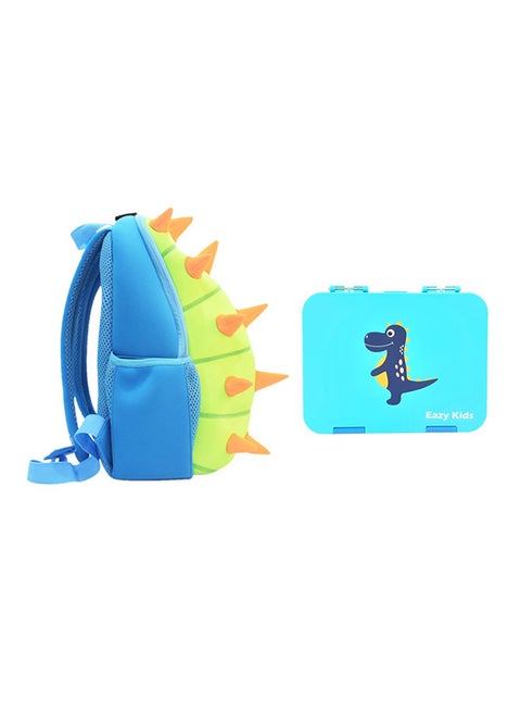 Jungle Spiky Dinosaur Lunch Box With Backpack