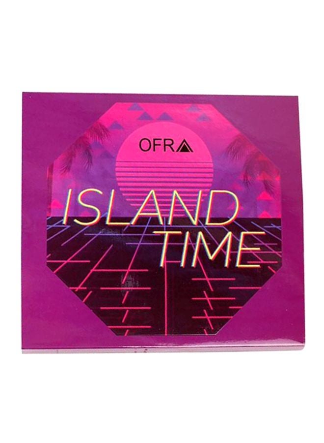 OFRA - Island Time Highlighter And Blusher Palette Brown/Orange/White - Image 1