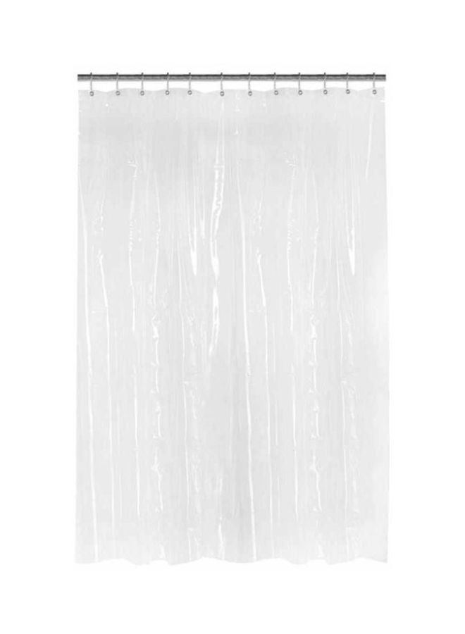 InterDesign Linear Shower Curtain Frost - Image 1