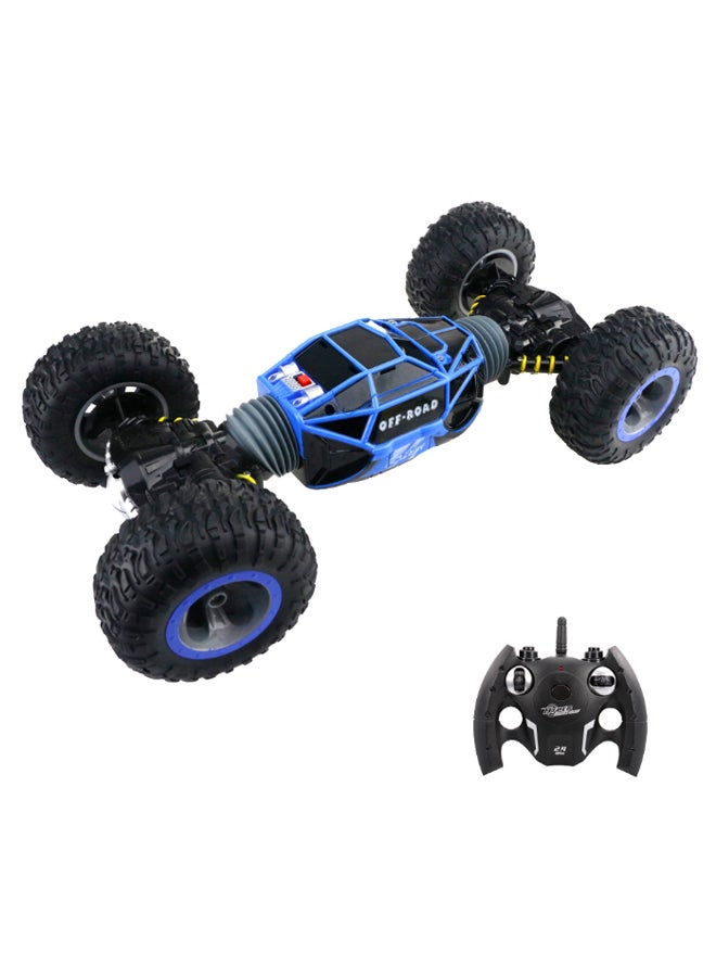 JJRC Double Sided Monster Rock Crawler Off-Road Stunt Car With Remote 41 x 10.5cm  - Image 1