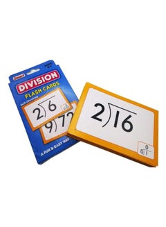 Smart 40-Piece Learning Division Flash Cards Set 14 x 8.5cm  - Image 2