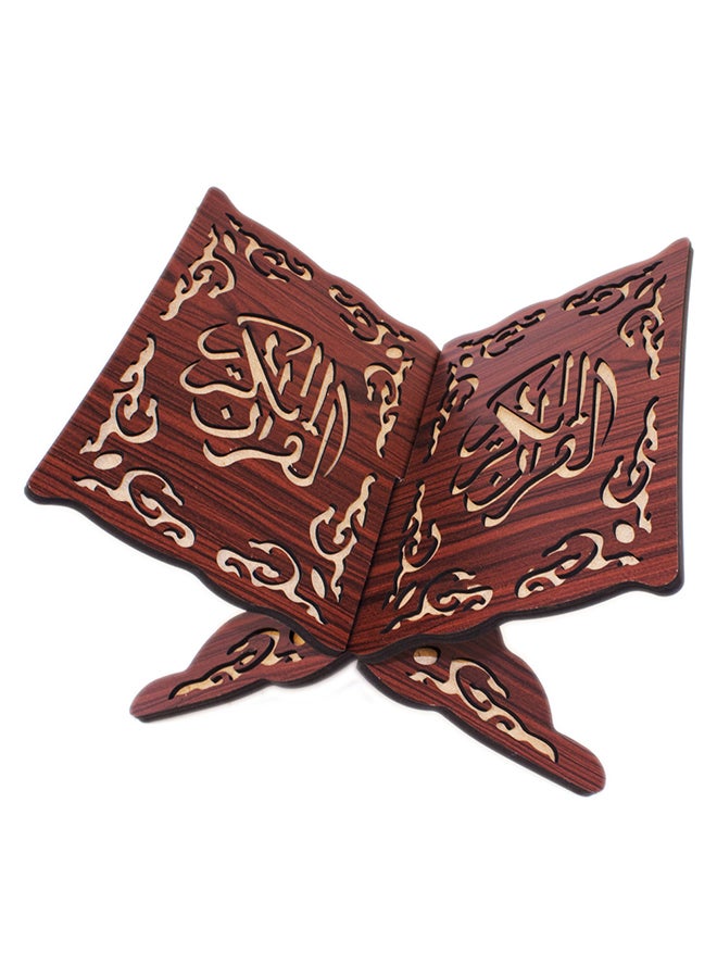 سندس حامل للقرآن الكريم بني 29x27x22سم