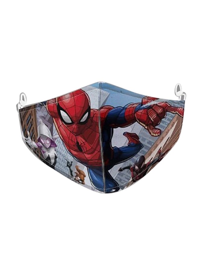 DINA ZAKI Into The Spider Verse Printed Mask - Image 1