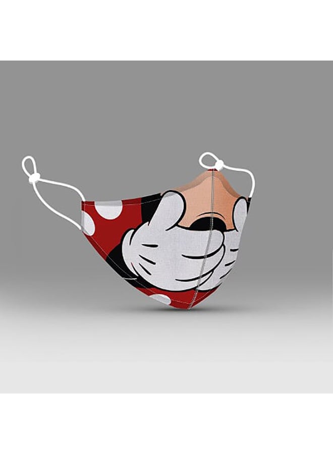 DINA ZAKI Micky Mouse Printed Mask - Image 2