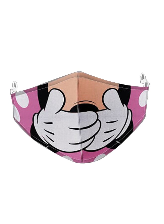 DINA ZAKI Micky Mouse Printed Mask - Image 1