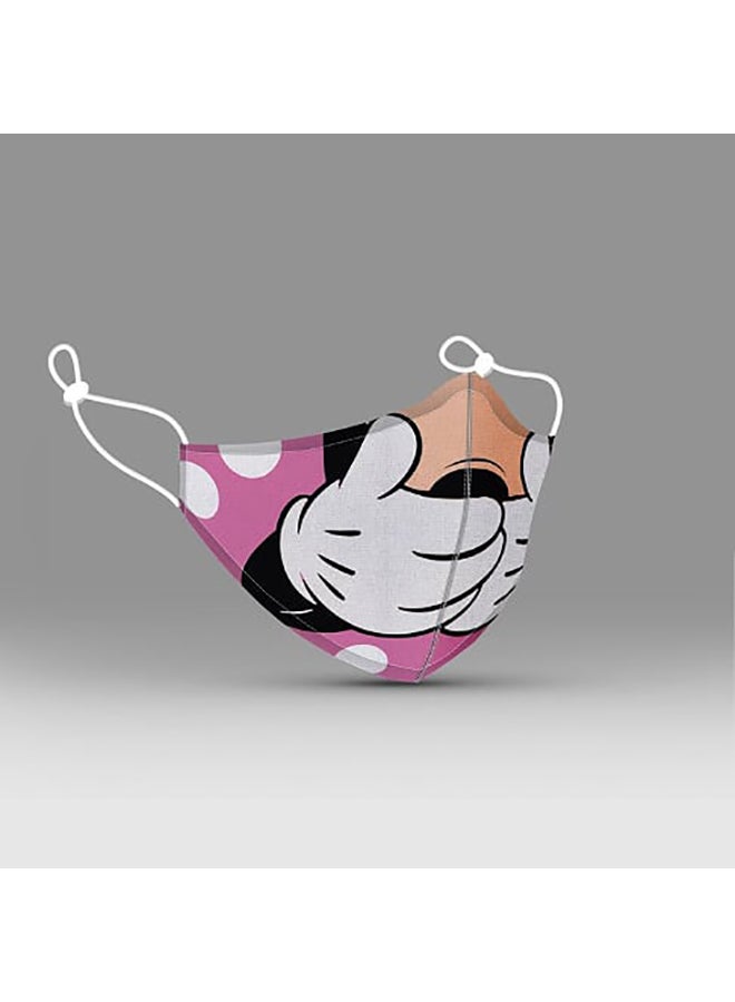 DINA ZAKI Micky Mouse Printed Mask - Image 2