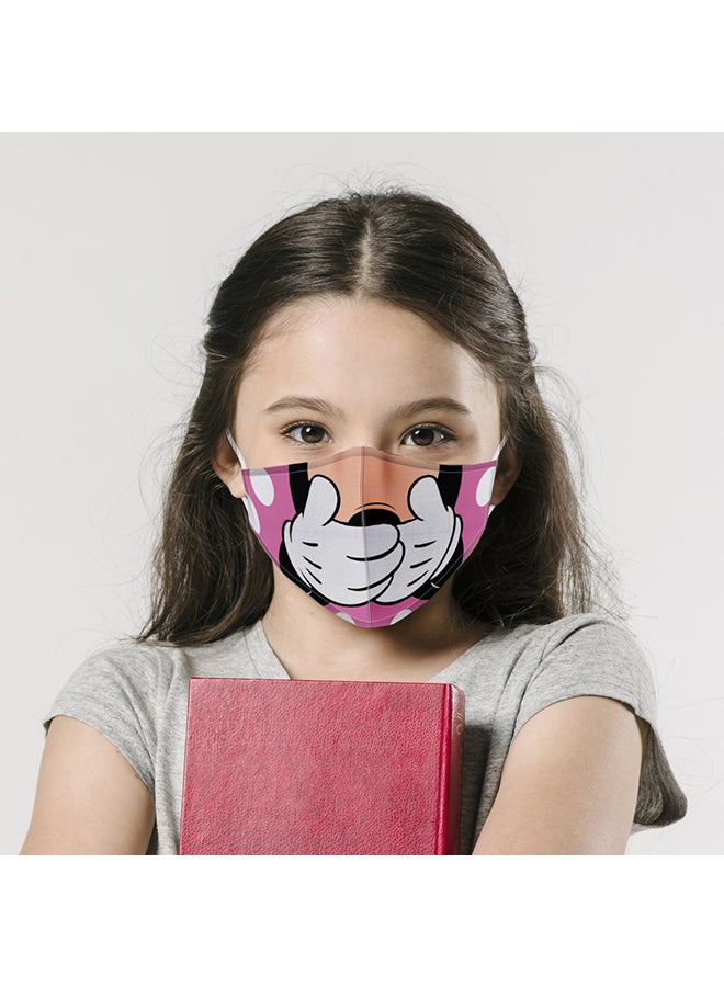 DINA ZAKI Micky Mouse Printed Mask - Image 5