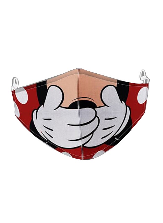 DINA ZAKI Micky Mouse Printed Mask - Image 1
