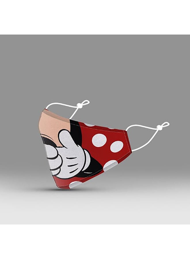DINA ZAKI Micky Mouse Printed Mask - Image 3