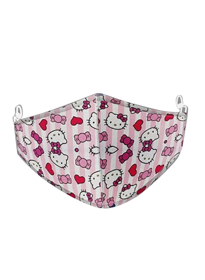 DINA ZAKI Hello Kitty Printed Mask - Image 1