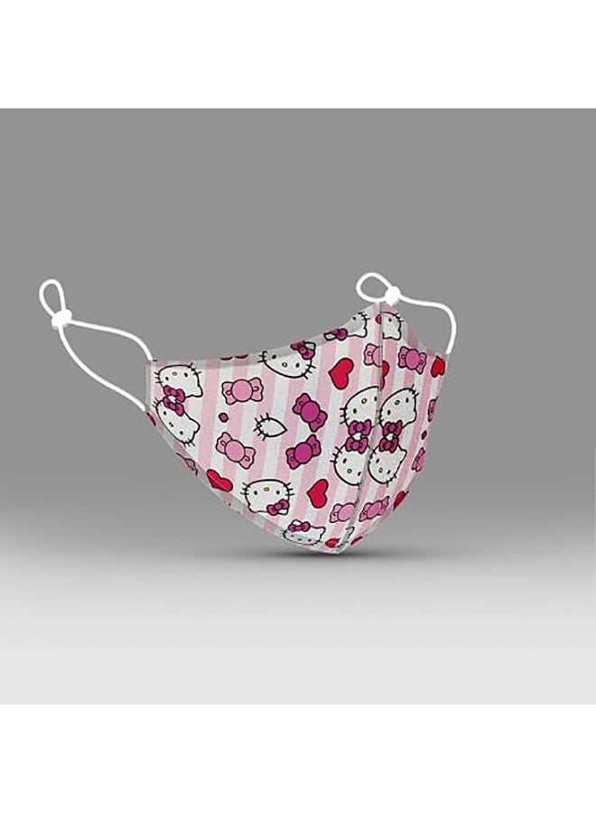 DINA ZAKI Hello Kitty Printed Mask - Image 2