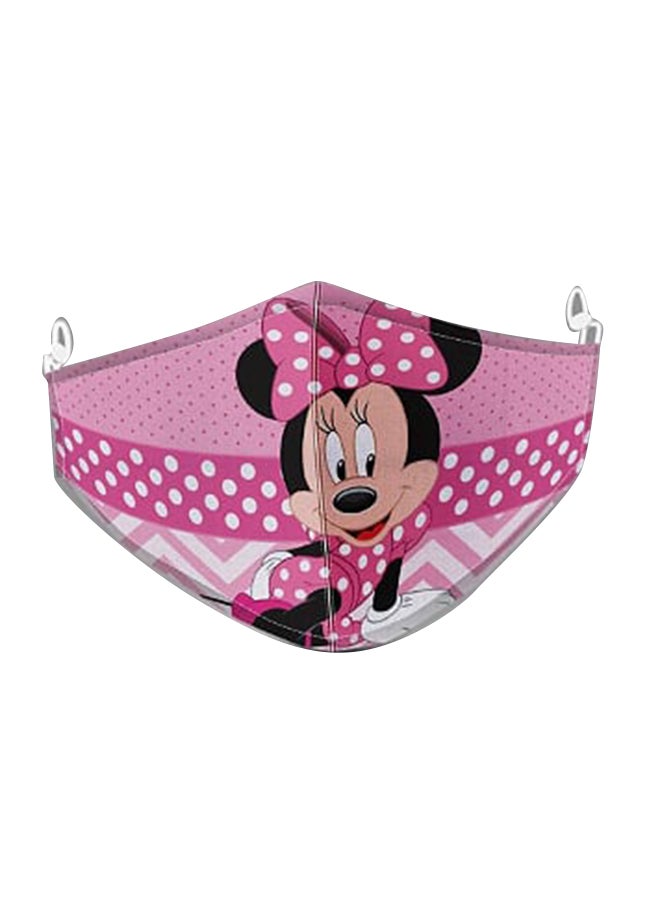 DINA ZAKI Minnie Mouse Printed Mask - Image 1