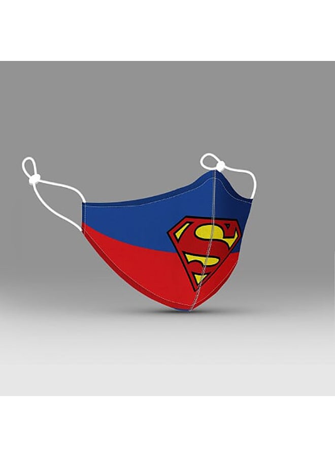 DINA ZAKI Superman Printed Mask - Image 2