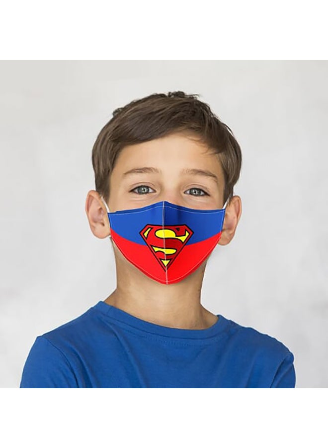 DINA ZAKI Superman Printed Mask - Image 5