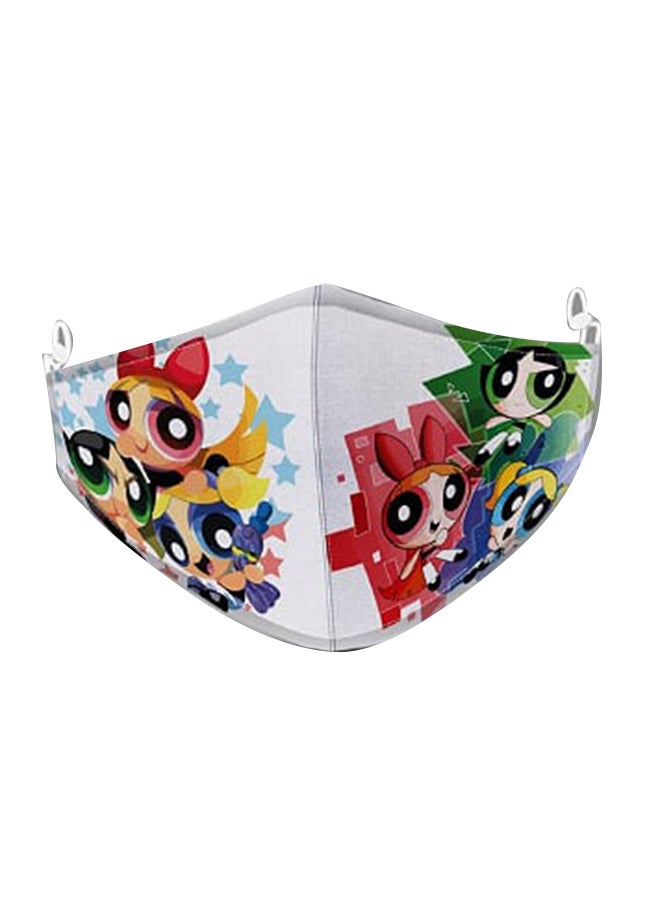 DINA ZAKI Powerpuff Printed Mask - Image 1