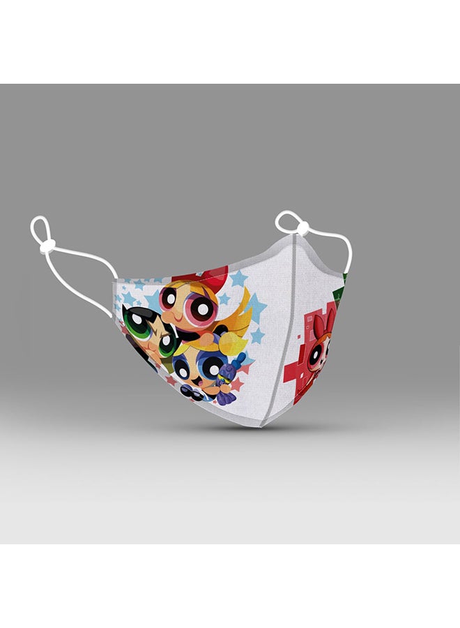 DINA ZAKI Powerpuff Printed Mask - Image 2
