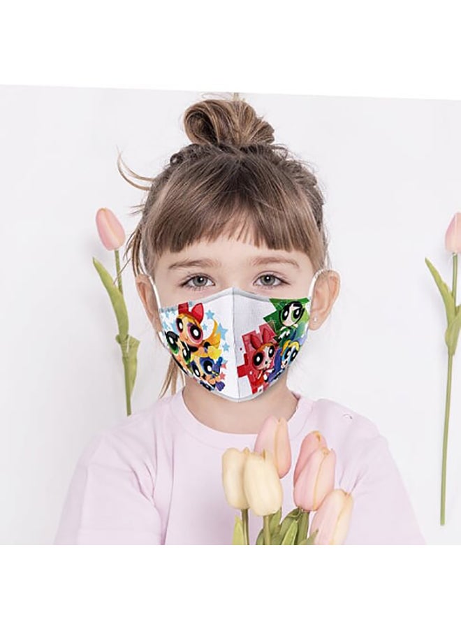 DINA ZAKI Powerpuff Printed Mask - Image 5