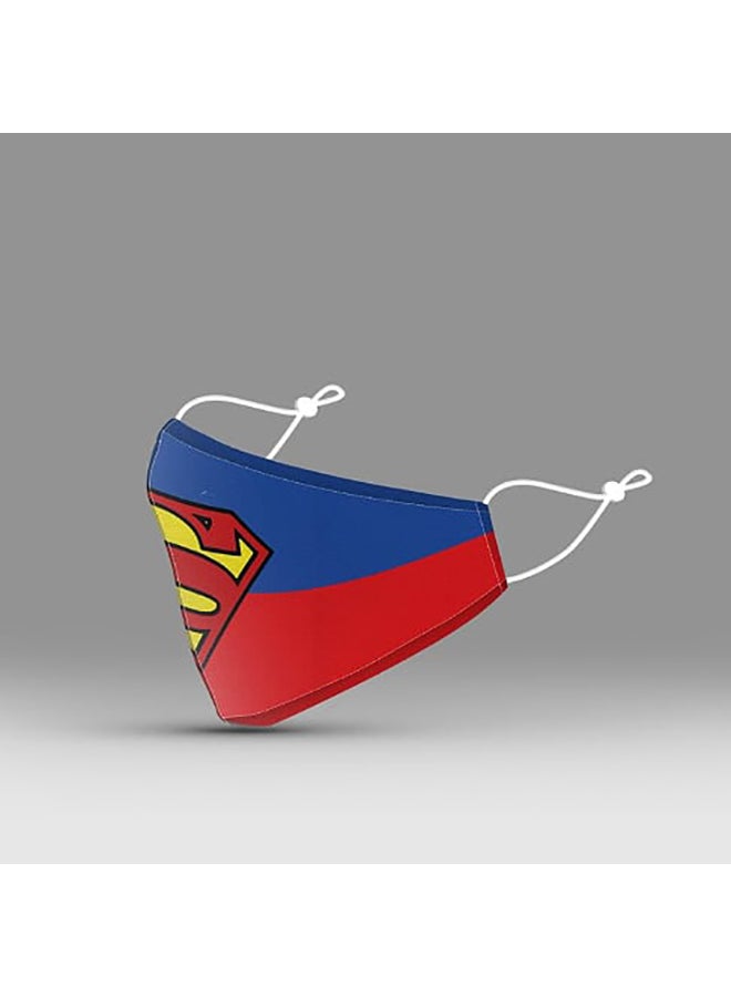DINA ZAKI Superman Printed Mask - Image 3
