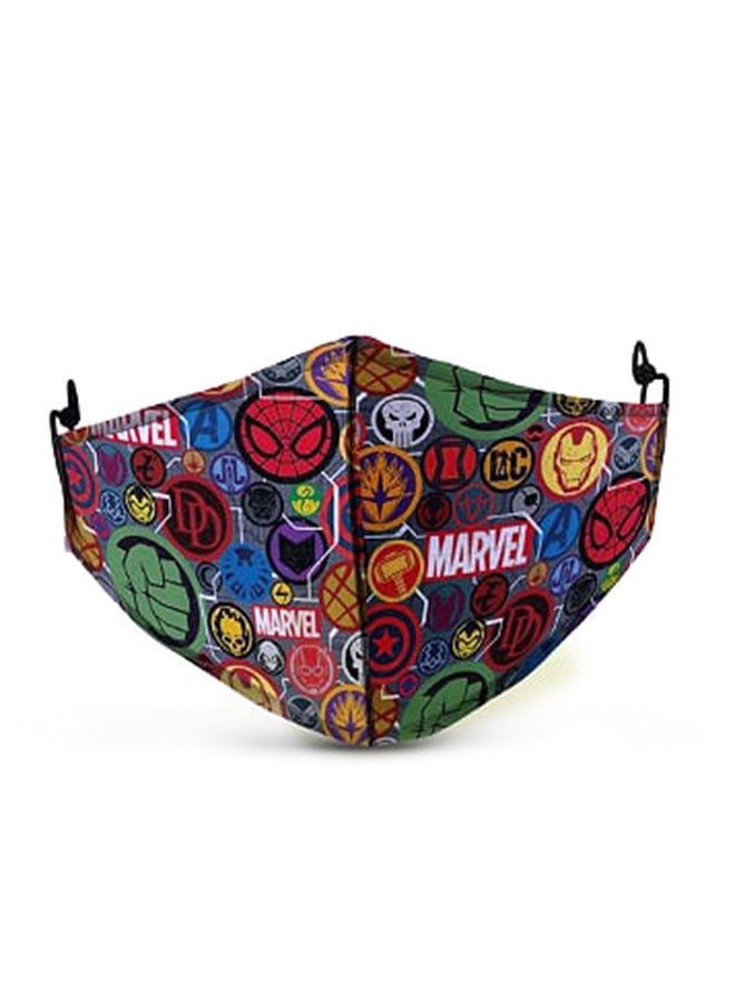 DINA ZAKI Marvel Avengers Printed Mask - Image 1