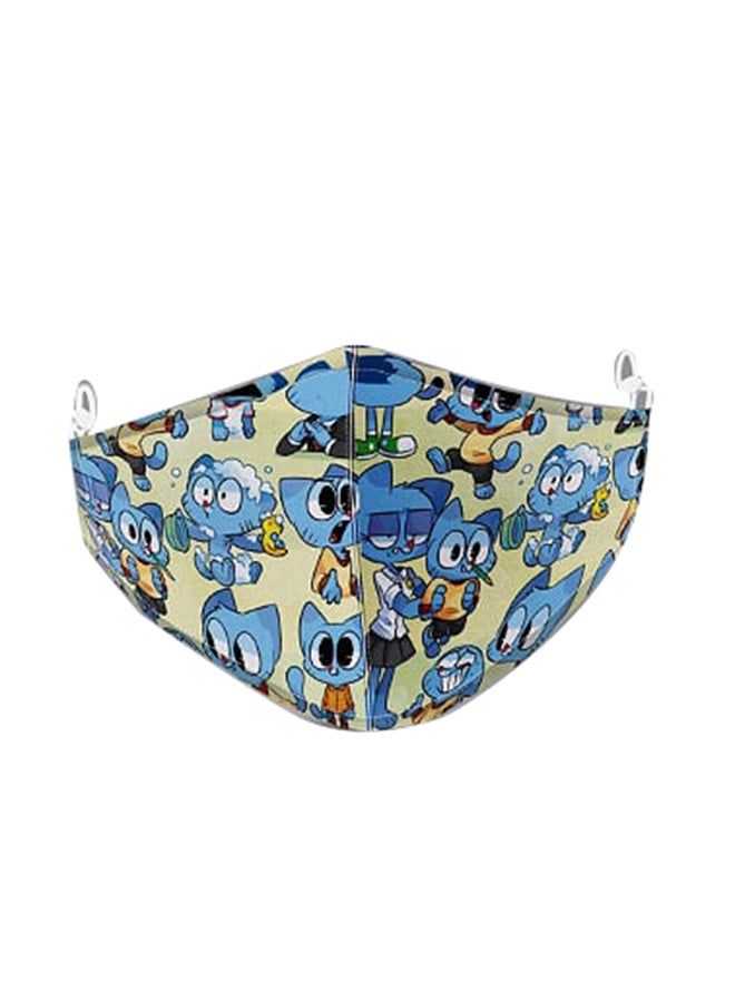 DINA ZAKI Amazing World of Gumball Printed Mask - Image 1