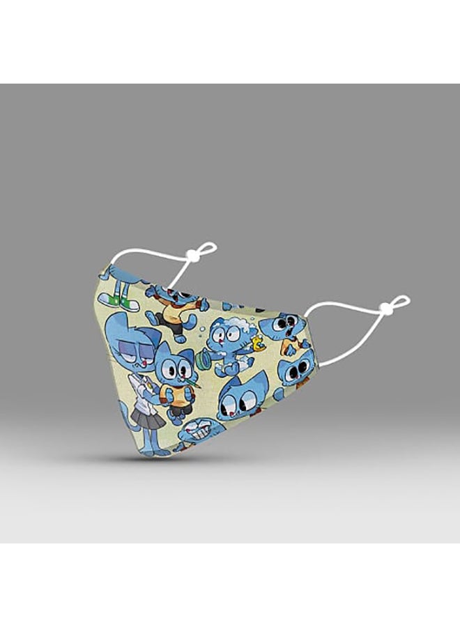 DINA ZAKI Amazing World of Gumball Printed Mask - Image 3